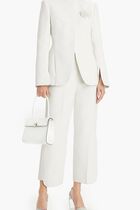 CROPPED TWISTED COTTON PANT