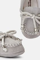LACE UP SUEDE LEATHER LOAFER