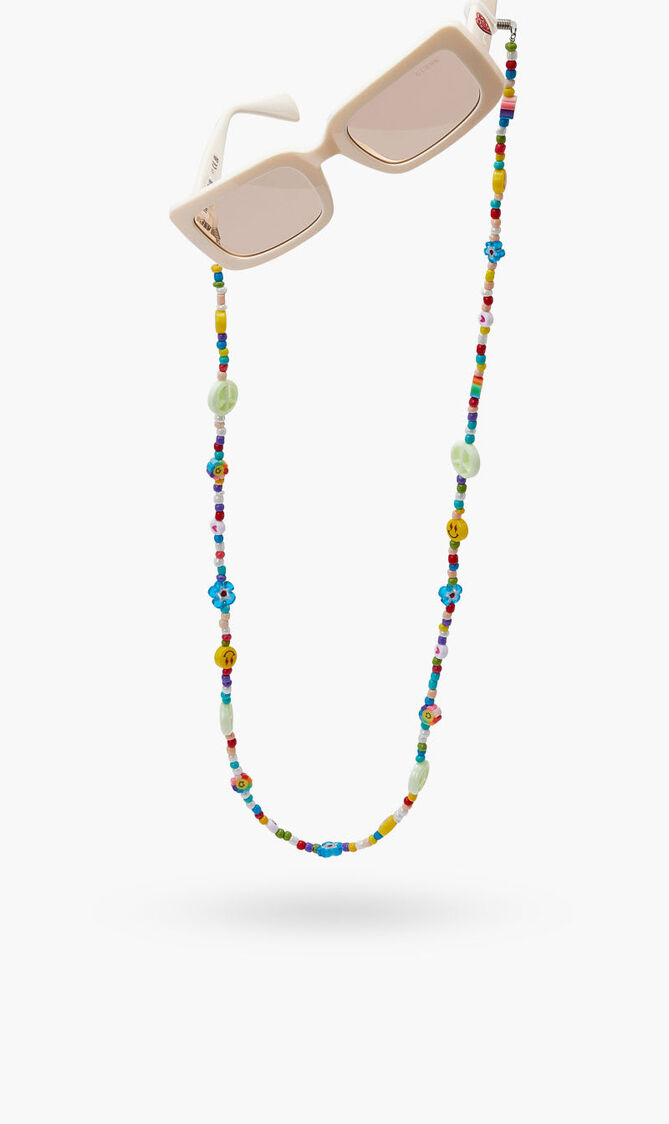 IVORY / BROWN/INJECTED/RECTANGULAR/FULL RIM/-U