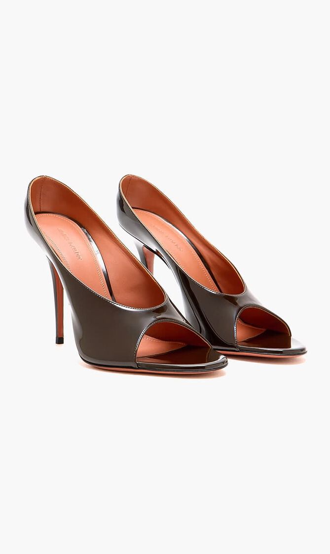 ANOK SLIPPER 105 PATENT SM HEEL