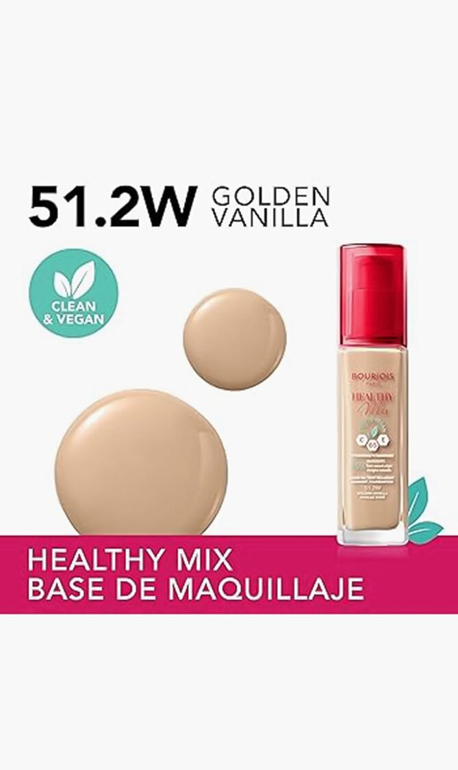 Healthy Mix Anti-Fatigue Foundation, Golden Vanilla Healthy Mix Anti-Fatigue Foundation, Golden Vanilla