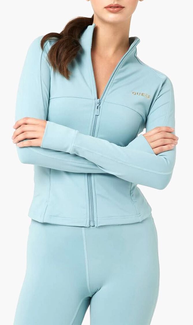 Front Zip Active Top