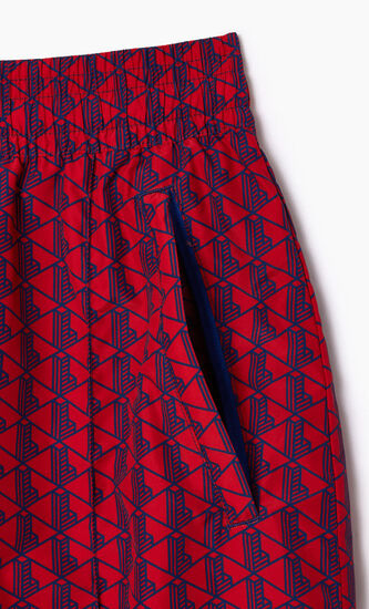 Monogram Print Ombre Sportsuit Track Pants