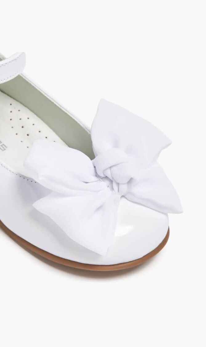 Leather Bow Ballerinas Leather Bow Ballerinas