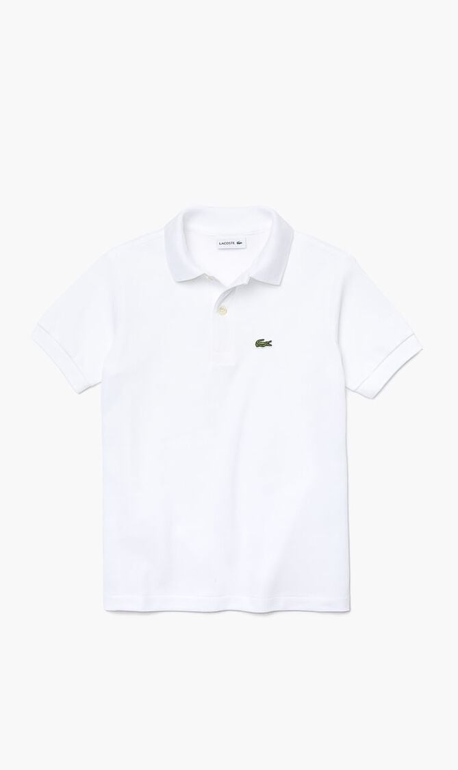 Regular Fit Ribbed Collar Polo