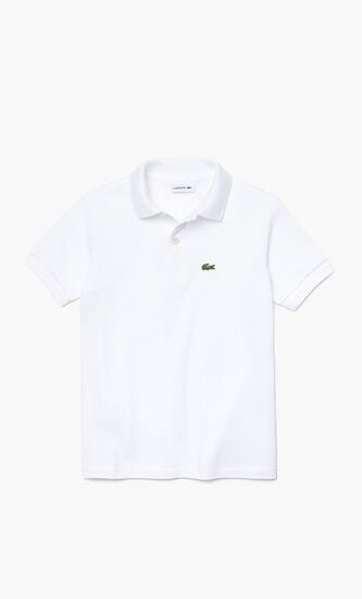 Regular Fit Ribbed Collar Polo