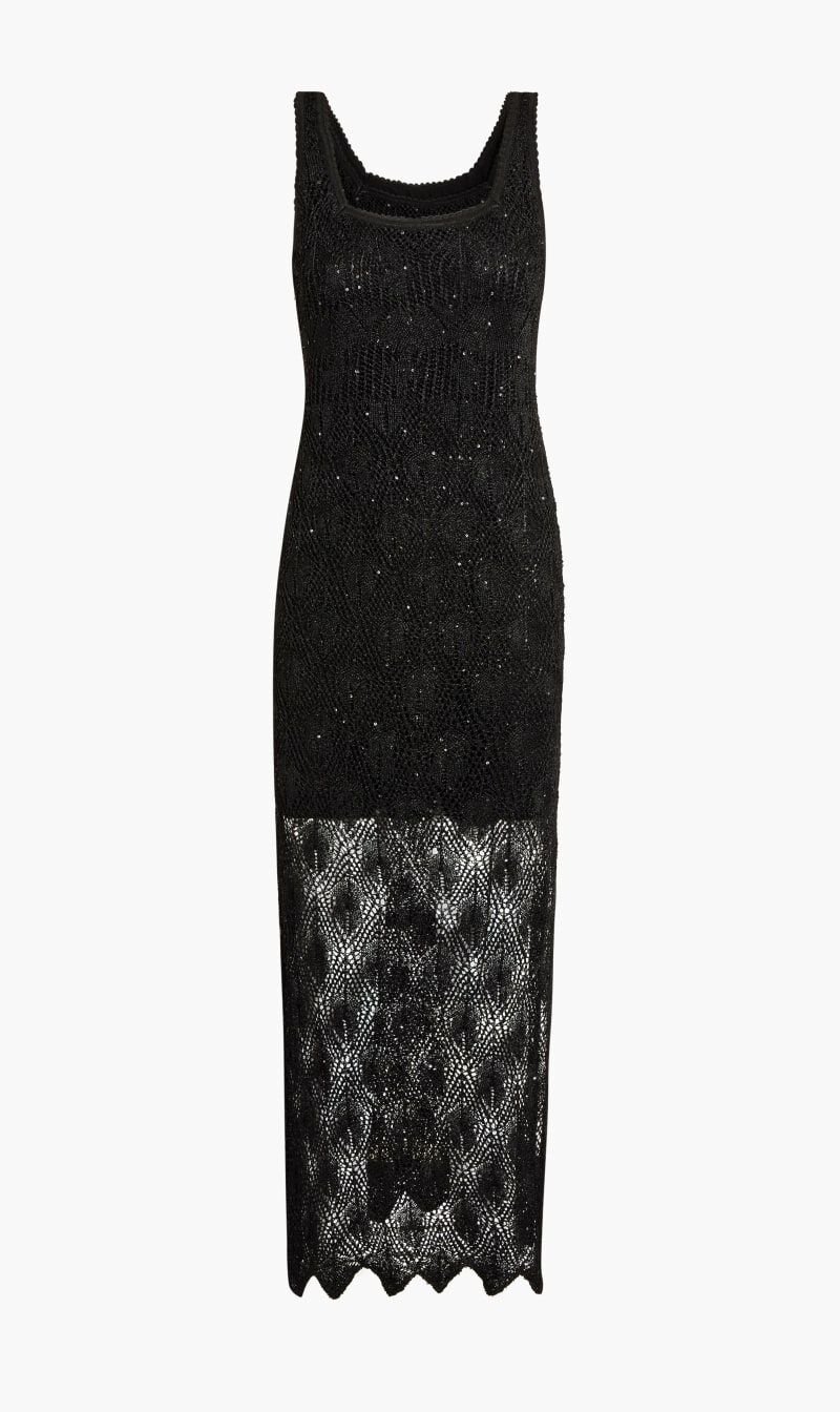Sleeveless Square Neck Liza Dress