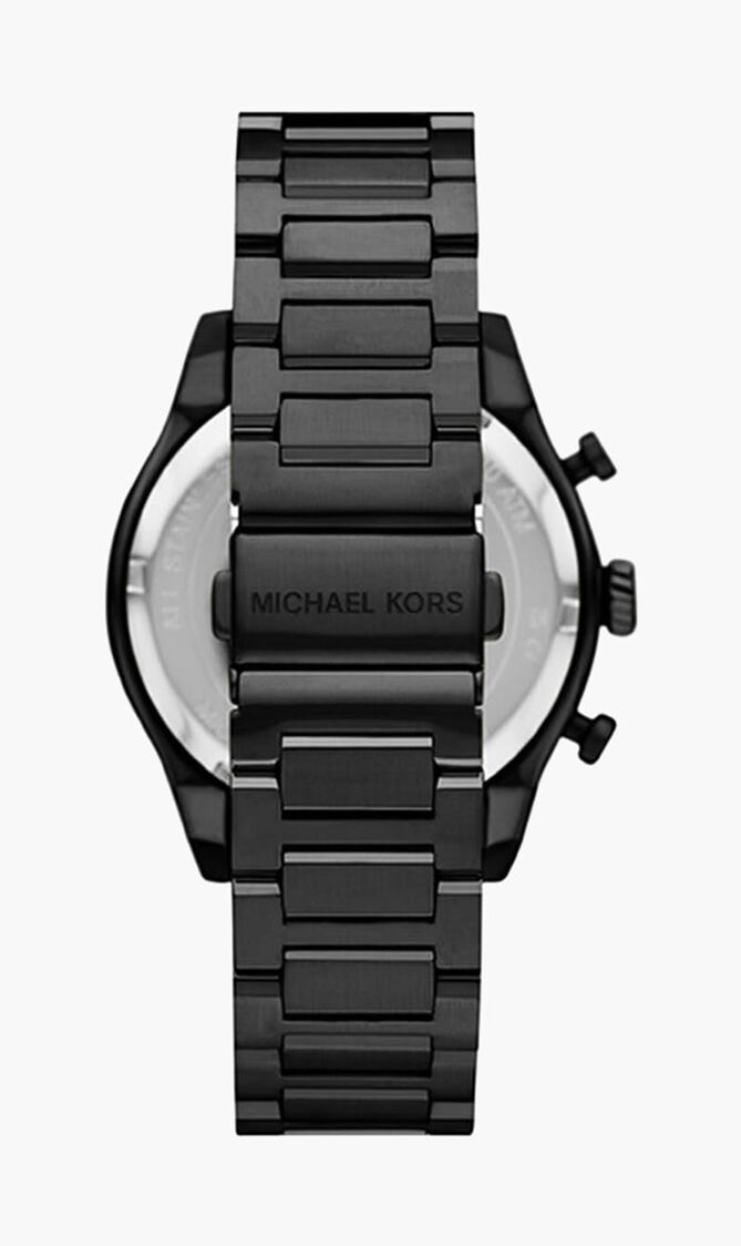 Oversized Panorama Black Tone Watch