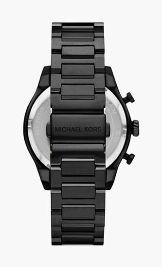 Oversized Panorama Black Tone Watch