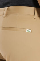 بنطال شينو قطن مطاطي بقصّة ضيقة