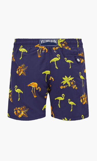 Flamingo Printed Shorts