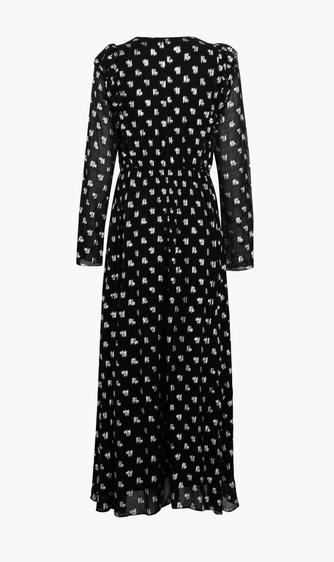 METALLIC MONOGRAM DRESS