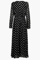 METALLIC MONOGRAM DRESS