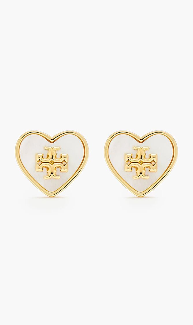 Kira Heart Stud Earrings