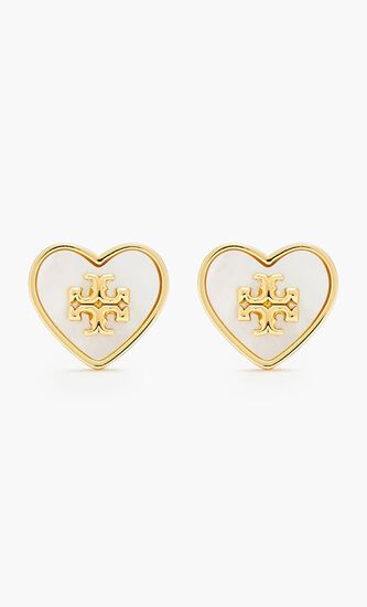 Kira Heart Stud Earrings