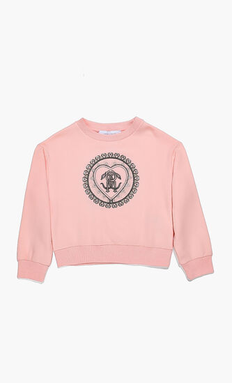Crewneck Heart Sweatshirt