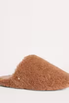 Silk Teddy Slippers