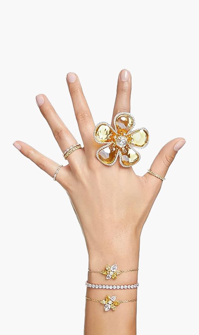 SJC FLORERE RING L YEL/GOS 52 MM