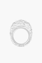 Nirvana Ring, White, Stainless Steel