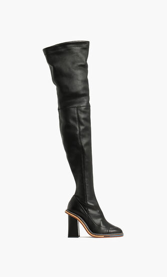 Leather Thigh Boots
