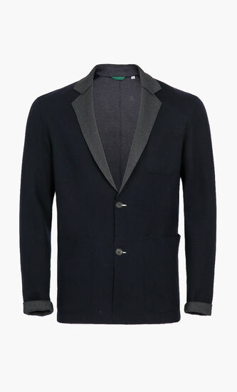 Knitted Suit Jacket
