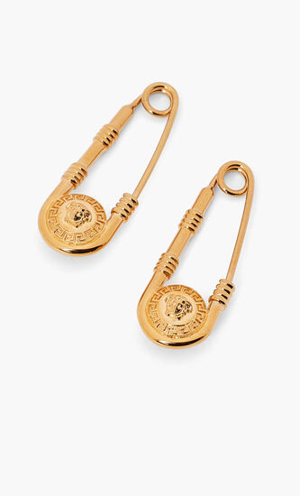 EARRINGS SAFETY PIN DROP