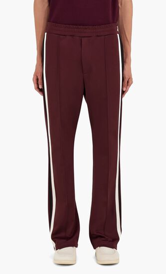 Track Pants with Contrasting Stripe