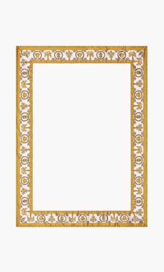I LOVE BAROQUE BEACH TOWEL WHITE