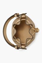 T Monogram Leather Mini Bucket Bag T Monogram Leather Mini Bucket Bag