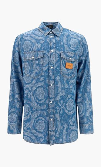 Barocco Denim Shirt