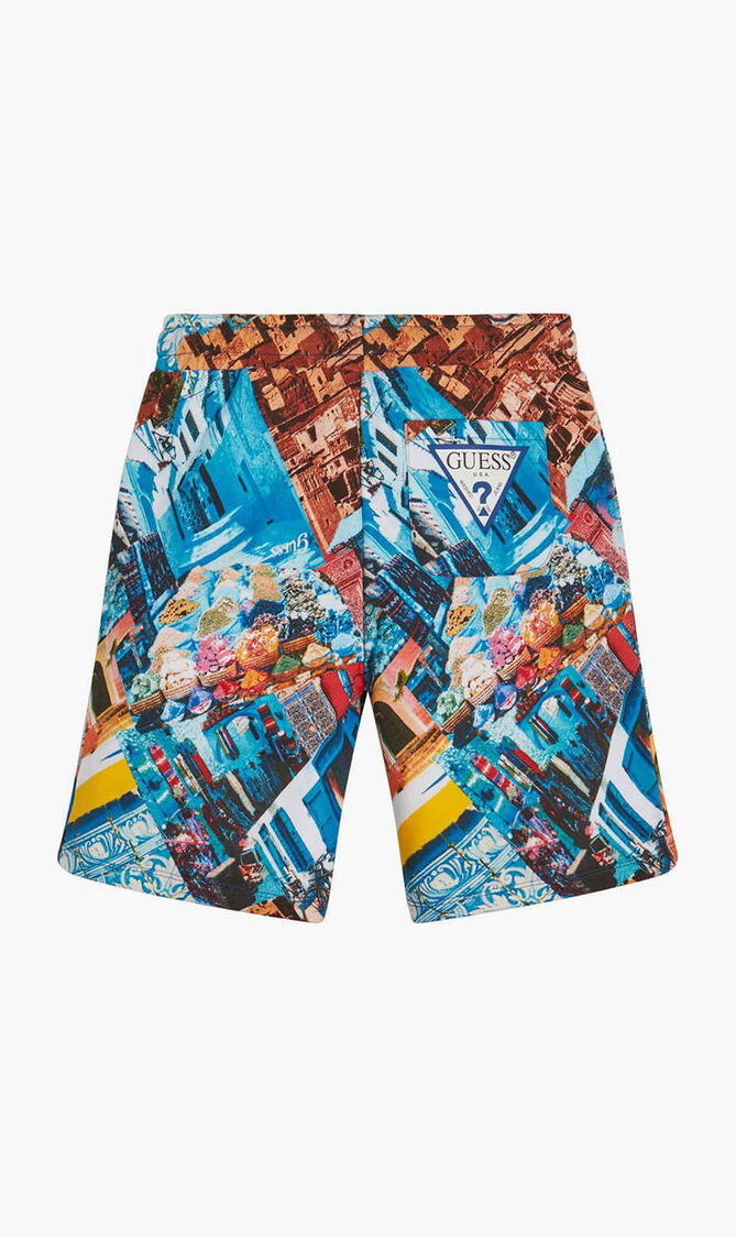Printed Active Shorts