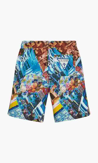 Printed Active Shorts