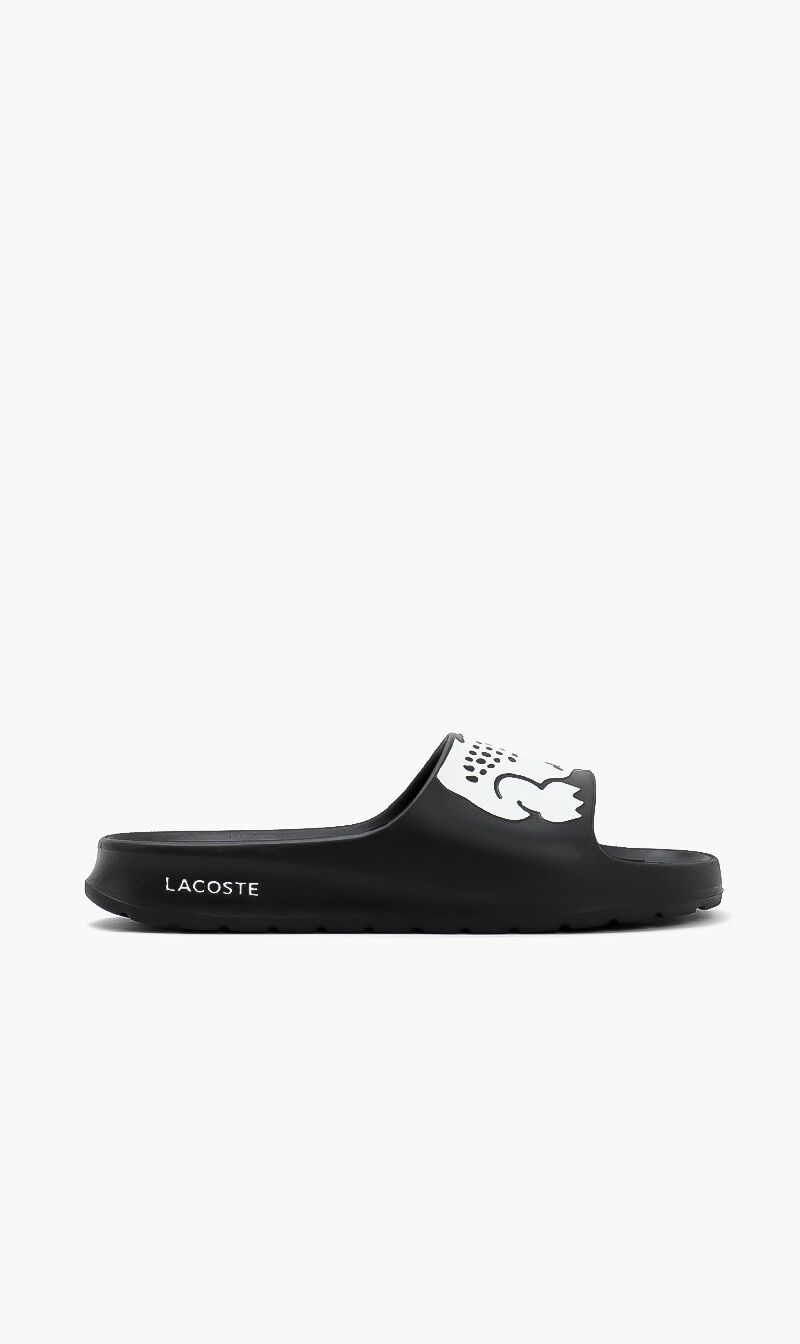 Lacoste croc slides hotsell