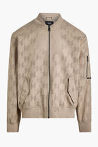 Perforated Monogram Bomber Jacket