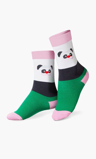 EMS SOCKS KIDS LAZY PANDA