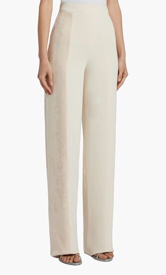 Half And Half Sequin Pants