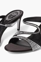 Lace Pointed Toe Kitten Heel