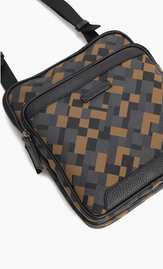 Gere Printed Leather Crossbody