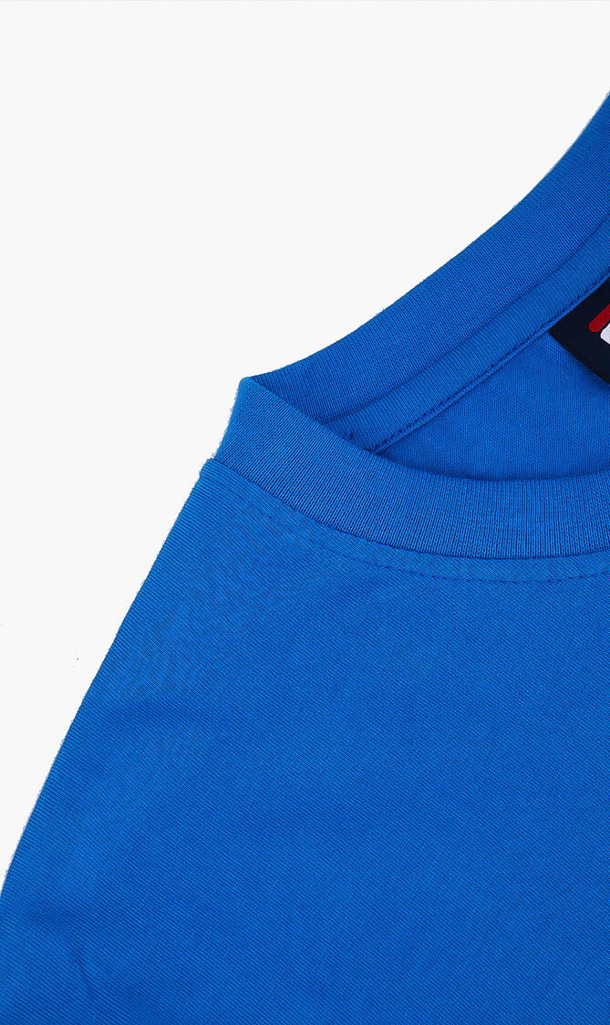 تي شيرت غرافيك بلون سادة