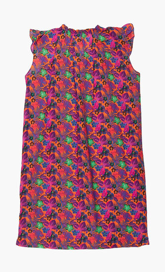 Gappy Printed Dress