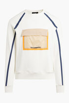 FABRIC MIX SWEATSHIRT