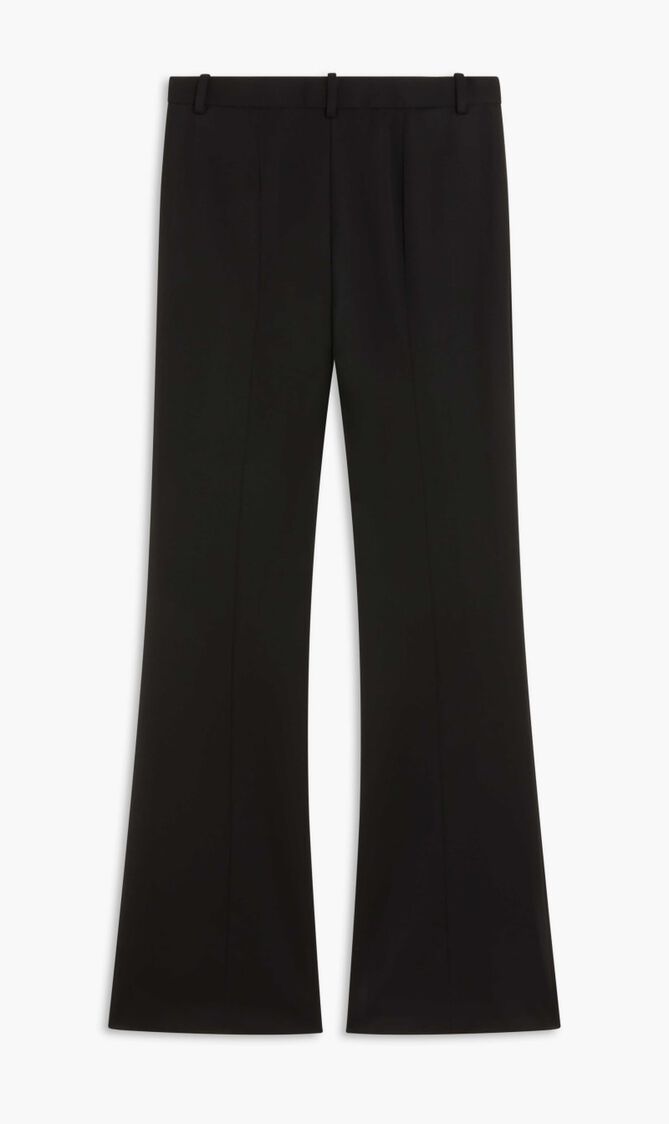 PANTS BOOTCUT LOW RISE ECO WOOL SOLID