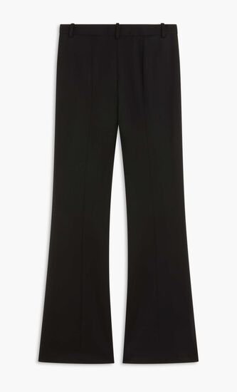 PANTS BOOTCUT LOW RISE ECO WOOL SOLID