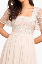 Versailles Ditsy Bodice Ankle Gown