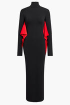 SUSTAINABLE VISCOSE JERSEY LONG DRESS