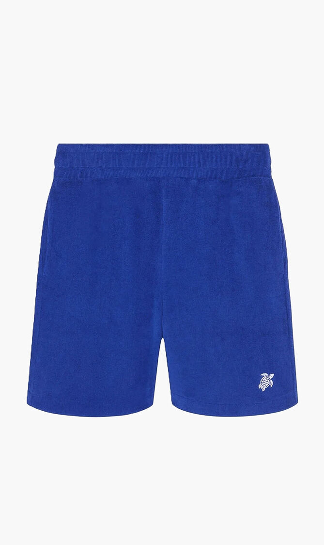Bermuda Shorts Embroidered Turtle