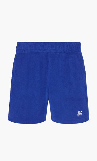 Bermuda Shorts Embroidered Turtle