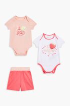 2 Pcs Body Shorts Set