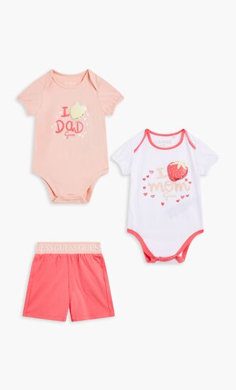 2 Pcs Body Shorts Set
