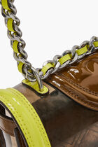 FLEMING CLEAR SMALL CONVERTIBLE SHOULDER BAG